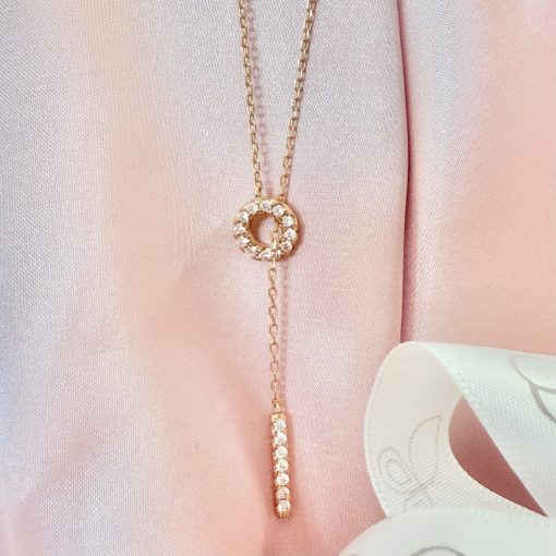 halskæde guld smykker